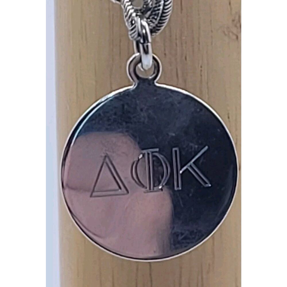 Delta Phi‎ Kappa Sterling MS Co Ankle Bracelet Vintage Anklet